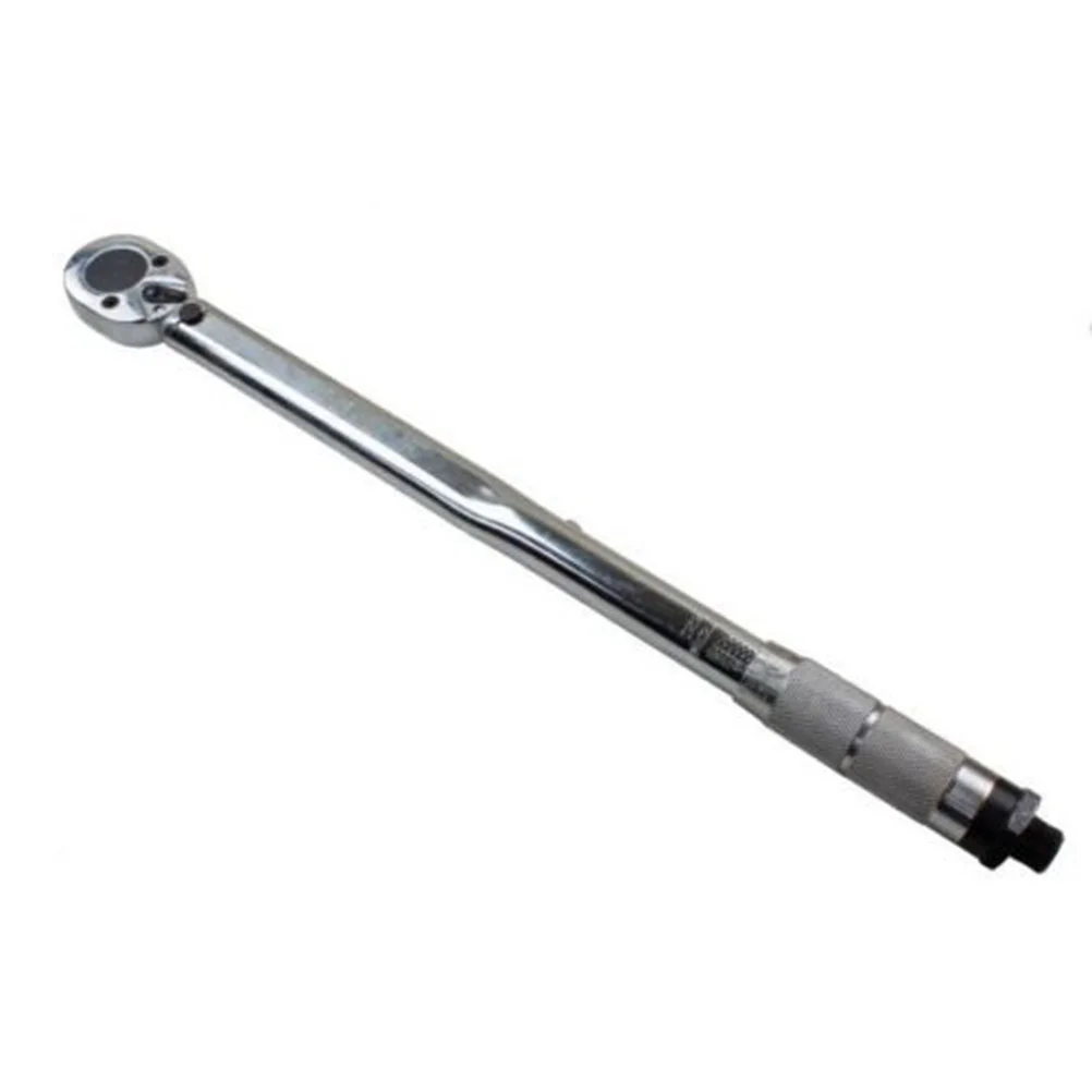 

1/2 inch 10-150ft-lb Torque Adjustable Multifunctional Wrench for Car Motor Repair (Silver) torque wrench