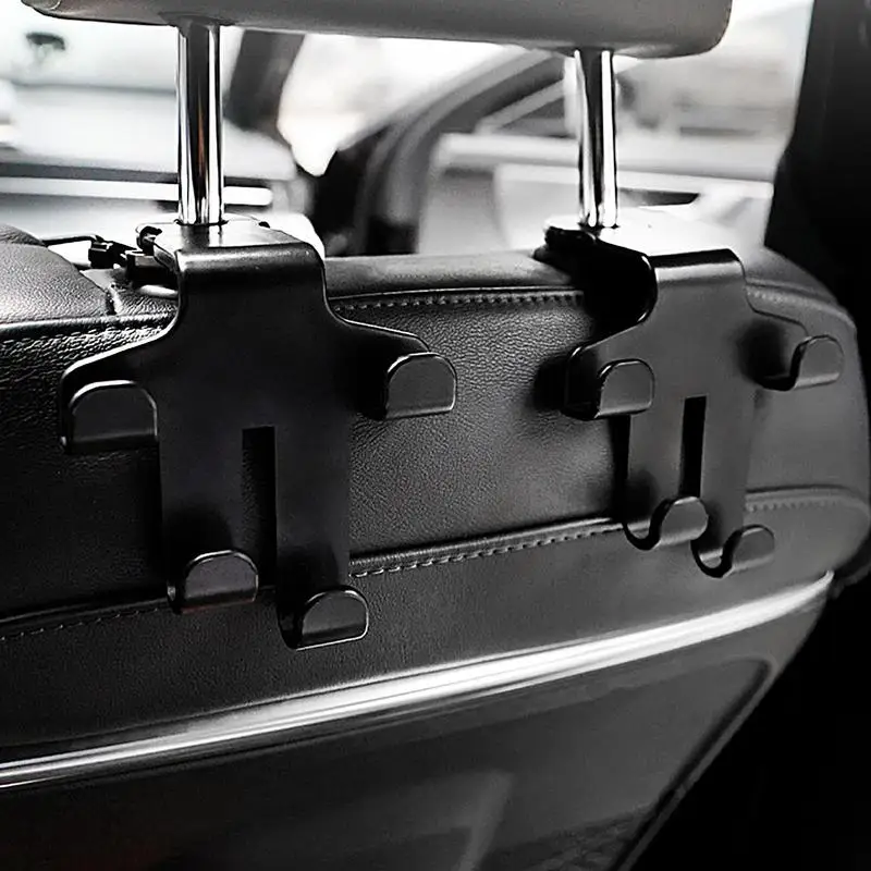 Car Seat Hooks Seat Back Storage Phone Holder Organizer Car Headrest Hooks Back Seat Headrest Hooks For Cars Auto RVs Trucks