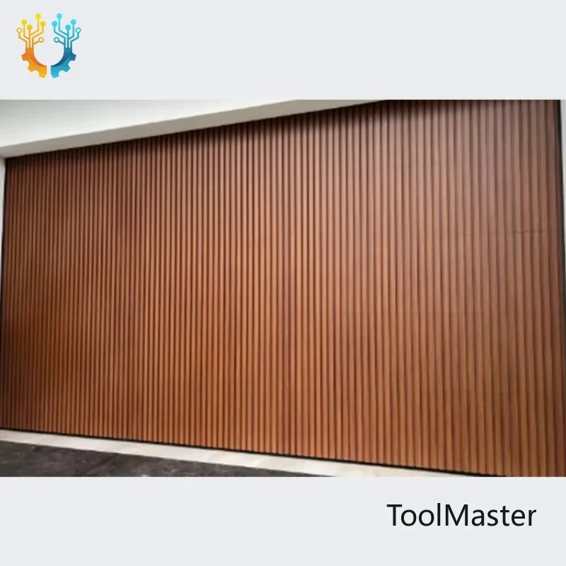 

【2026】Heavy Duty Aluminium Batten Cladding Garage Door For Commercial Warehouse & Workshop