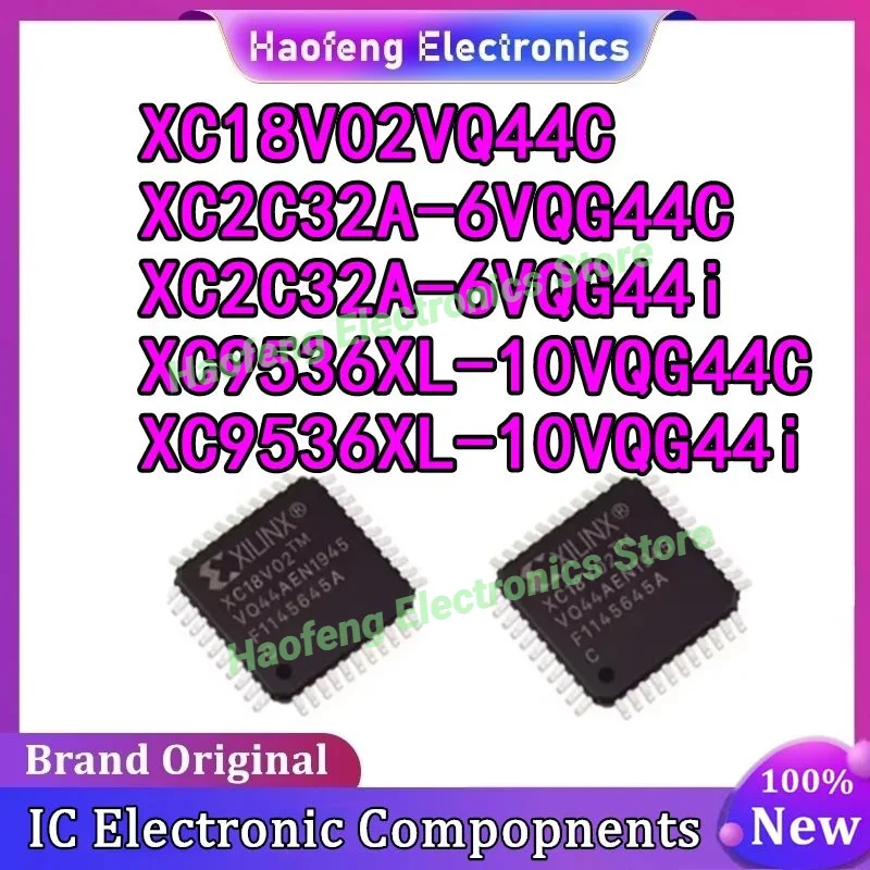

XC18V02VQ44C XC2C32A-6VQG44C XC2C32A-6VQG44i XC9536XL-10VQG44C XC9536XL-10VQG44i XC2C32A XC9536XL XC18V02VQ Микросхема MCU TQFP-44