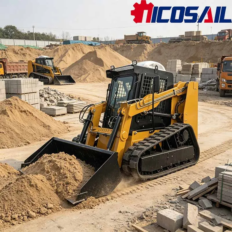 

Compact Skid Steer Loader, Customizable Hot Sale for Construction, Farm, Garden & Landscaping, High Efficiency Mini Loader