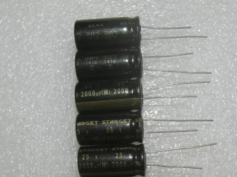 30pcs/lot Original Japanese ELNA ROD-STARGET Series 25V 2000UF 13X26MM Audio Aluminum Electrolytic Capacitors Free Shipping
