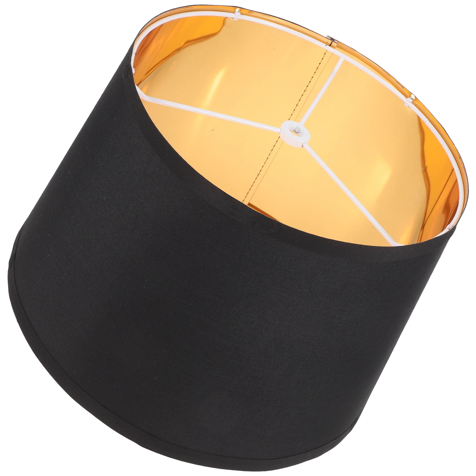 

Fabric Lampshade Table Lamp Shade Modern Replacement Cover Simple Style Wrought Iron tile Home Hotel Bedroom Study