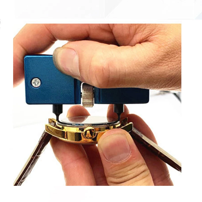 Adjustable Watch Opener Back Case Tool Press Closer Remover Wrench Screw Wrench Repair Kits Tools Watch Battery Remover