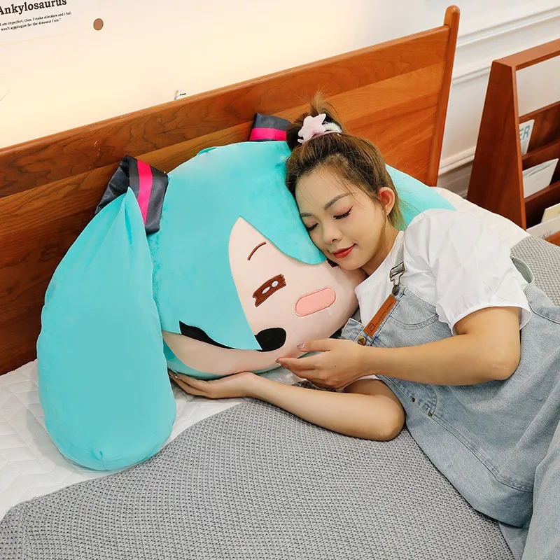 

40/60cm Hatsune Miku 16th Anniversary Plush Pillow Cute Cuddly Stuffed Cushion Perfect Commemorative Gift for Friends & Fans