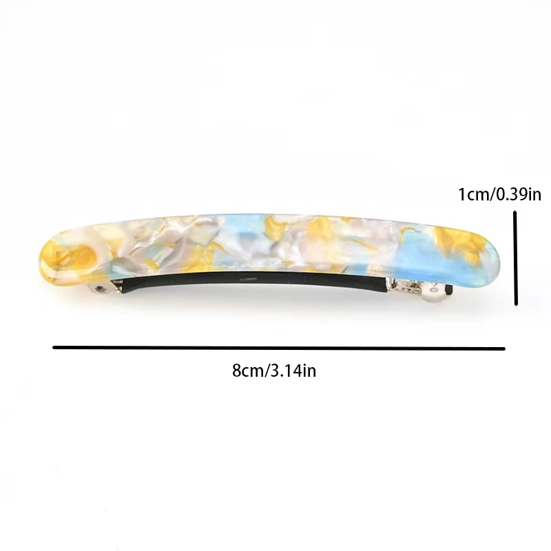 مشبك شعر متدرج أنيق للنساء النسخة الكورية مشبك ربيعي دبوس شعر أنيق للفتيات إكسسوارات للشعر