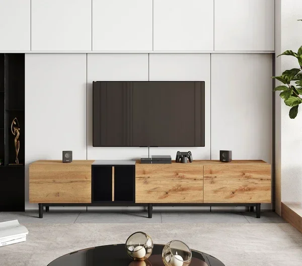 -For  Furniture Home Bookcase Mobile Tv Suspended Rack for Television Panel Full Modern Tv Dining Cabinet Wall Complete Set&