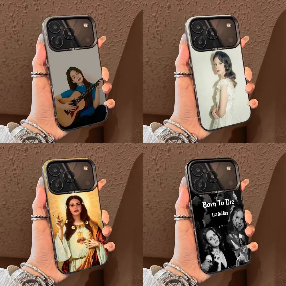 

L-Lana Del R-Rey Born to Die Phone Case For iPhone 17,16,15,14,13,12,11,Pro,Max,Plus,E,Air,Mini Black Tpu Cover