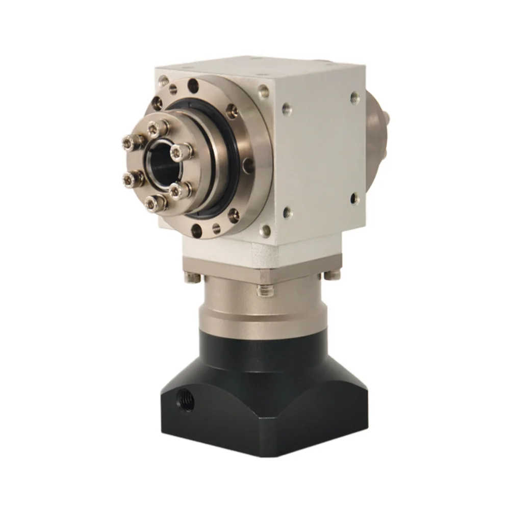 

Индивидуальный планетарный редуктор ODM с конической спиральной передачей и выходным валом с двойной зажимной втулкой для автоматизированных машин