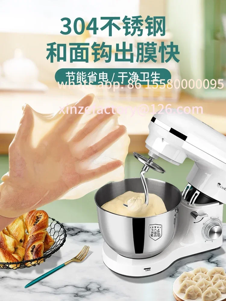 كن مناسبًا لـ 220-V-Kochmaschine، kaszielle Knetmaschine fazer zu Hause، inteligente vollautomatische zeitgesteuerte Teigabg