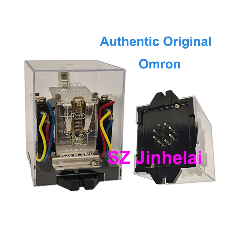 OMRON G4Q-212S MM2XP MM2XP-D AC220V DC24V Authentic Original Ratchet Relay achieves alternating switching actions view 2