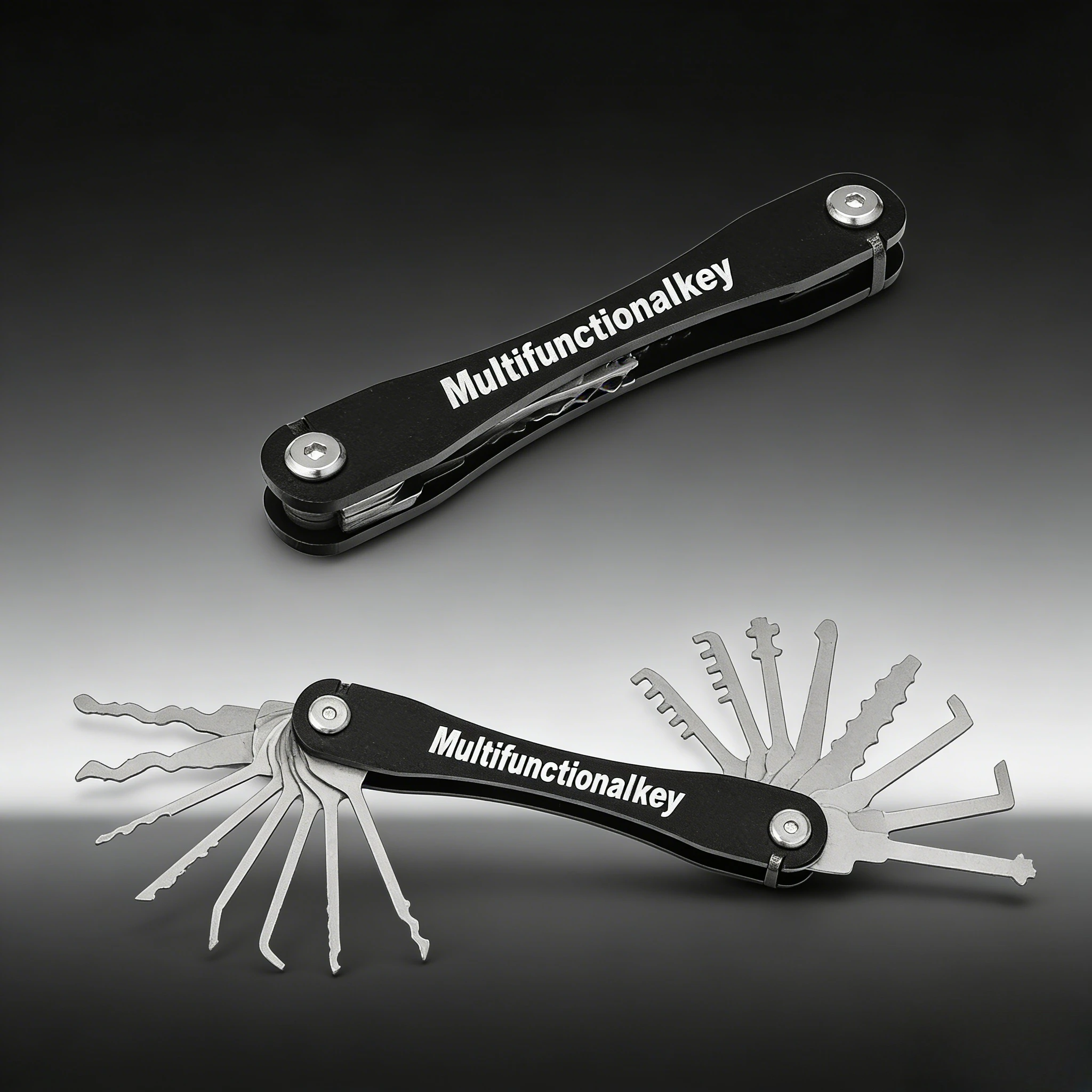 16Pc Double Headed Locksmith Tool Automatic Lock Picking Combination Mini Hook and Hook Disassembly Kit Car Unlocking Puller Kit