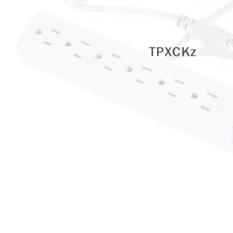 Power Strip 6 Outlet 2M Surge Protected Extension Cord On Off Switch Safe Socket For Home Office Dorm Electronic Charging US
