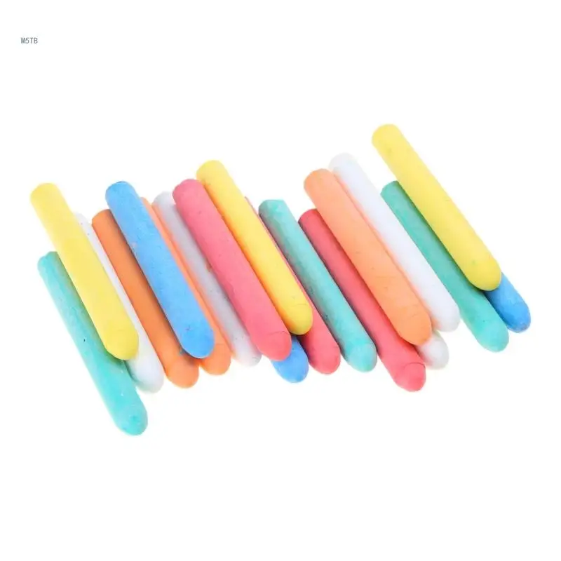 Washable Sidewalk Chalks Dust Solid Water Chalk Jumbos Chalk for Students Dropship