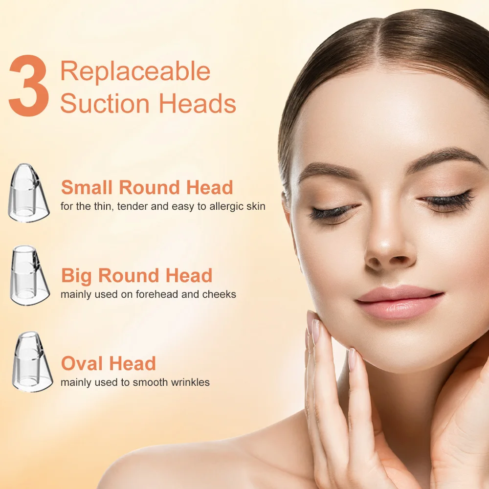 真空鼻にきびリムーバー洗顔美容機フェイシャル吸引クリーナーにきび角質リムーバー抽出スキンケア