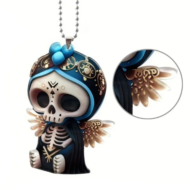 Уникальный череп в форме кулон