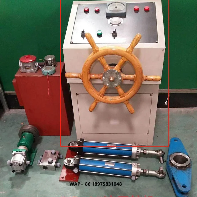 

High Quality 12kmn Boat Hydraulic Steering Cylinder Set for 30-40m Boat