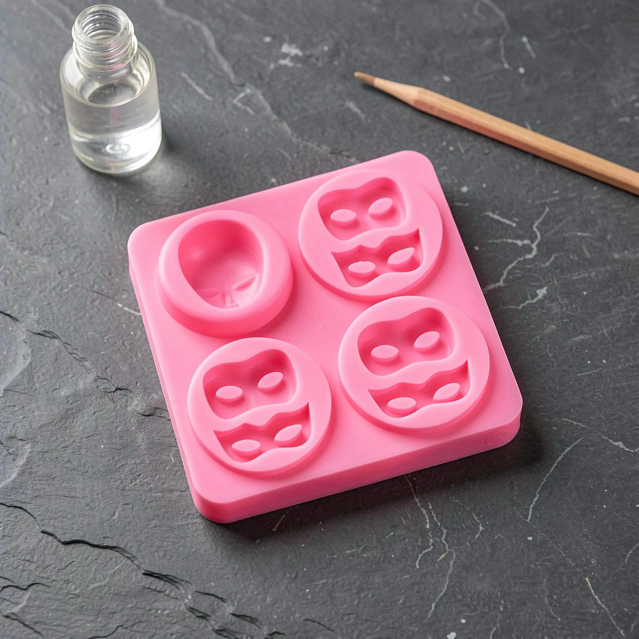 Silicone Gummy Mold Flexible Food-Grade Nonstick Candy Jelly Baking Tool Soft Candy Mold Popular Kitchen Baking Accessories