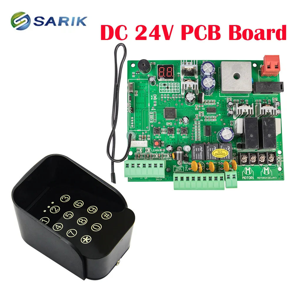 

Automatic Swing Gate Operator DC24V Control Board With Soft Start with Remote Control Amount Optional