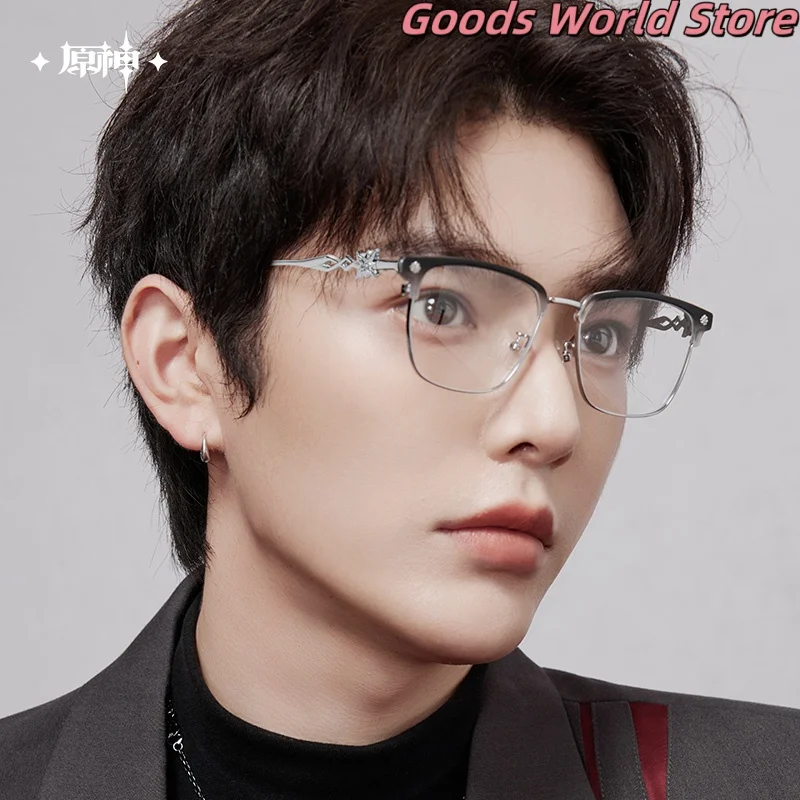 صندوق هدايا نظارات Arlecchino الأصلي لعبة Merch الرسمية Genshin Impact Arlecchino أزياء تنكرية هدية عيد الميلاد والهالوين #2