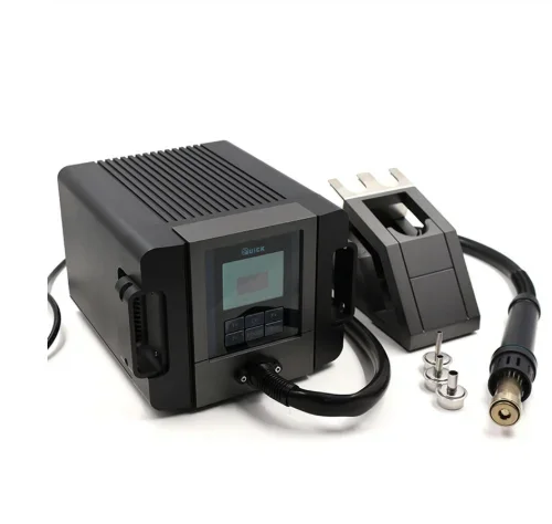 QUICK TR1300A 1300W Heat Gun Nozzle 110V 220V Hot Air Blower Welding Solder Station 100 To 500 Temperature Adjustable