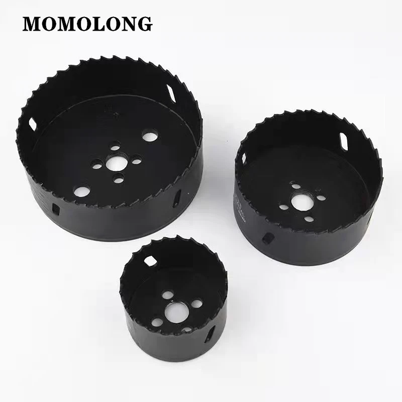 M42 punte per seghe a tazza bimetalliche per lavorazione del legno ferro acciaio inossidabile plastica alluminio Kit di taglio Set di utensili per punte da trapano 32-114mm