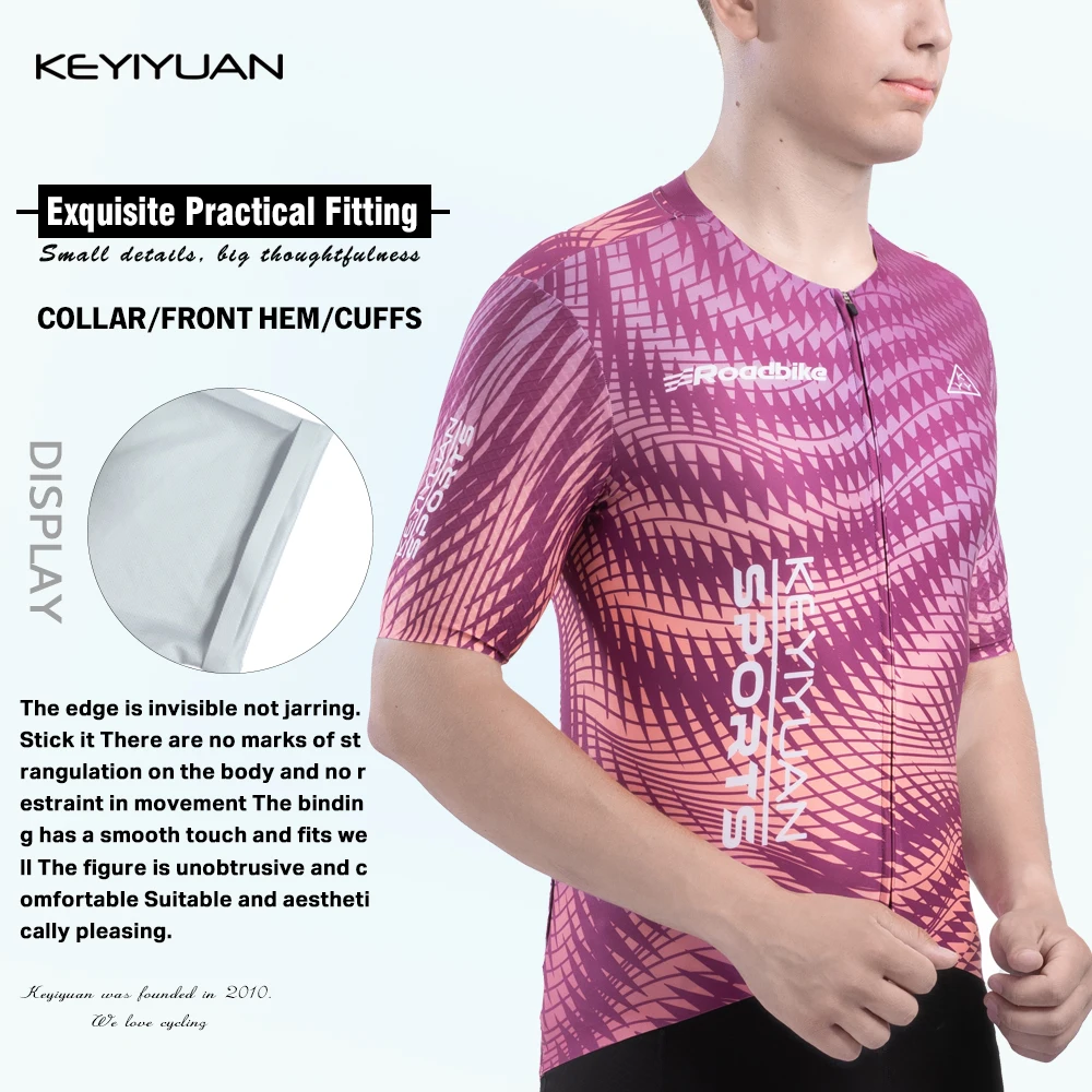 KEYIYUAN New Men's Summer Shor - огляд і ціна Cycling Gear Jersey