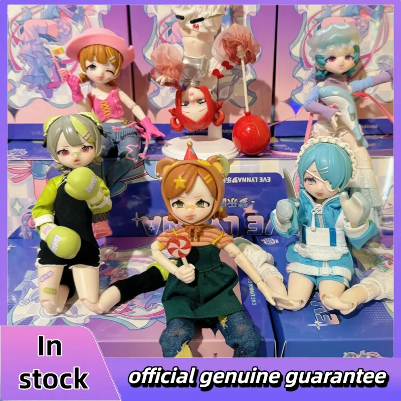 

Genuine Eve Lynna Dream Paradise Bjd Blind Box Lovely Joint Movable Anime Figure Dolls Cute Desktop Ornaments As Trendy Toy Gift