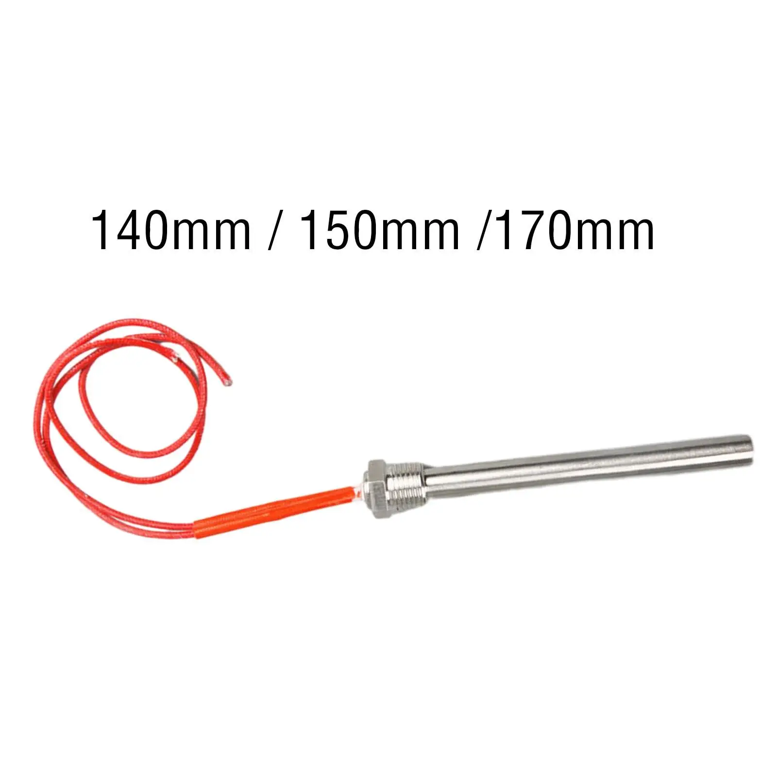 Hot Igniters Part Hot Igniters M16*1.5 for Wood Pellet Camping Heating Tube Heater Igniters 220V Replacement Smokers Igniters