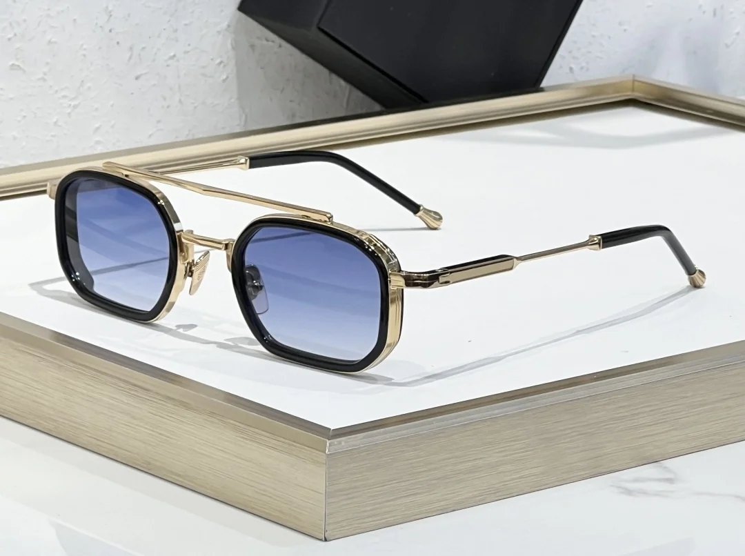 Top hoge kwaliteit zonnebril voor mannen en vrouwen ANTHONY SIZE 48-26 stijl UV400 retro mode speciaal ontwerp zonnebril met doos