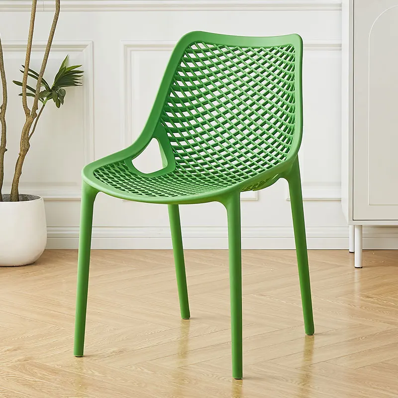 

Outdoor Plastic Dining Chairs Nordic Modern Design Dining Chairs Kitchen Bedroom Sillas De Comedor Chaises Kitchen Furniture