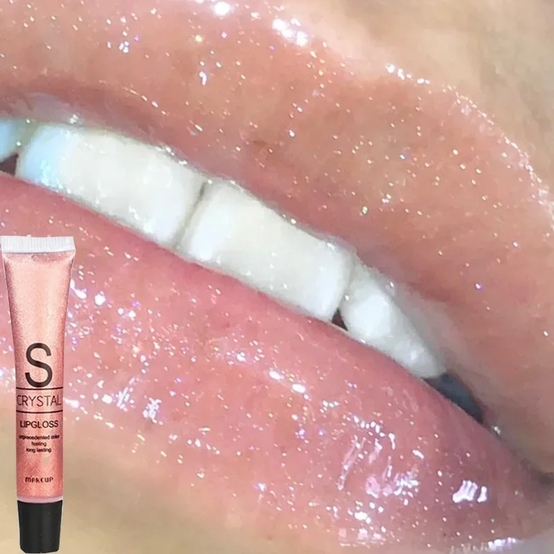 Brillo de labios de 12 colores, brillo nacarado, lápiz labial líquido hidratante nutritivo, tinte de labios de larga duración, maquillaje cosmético