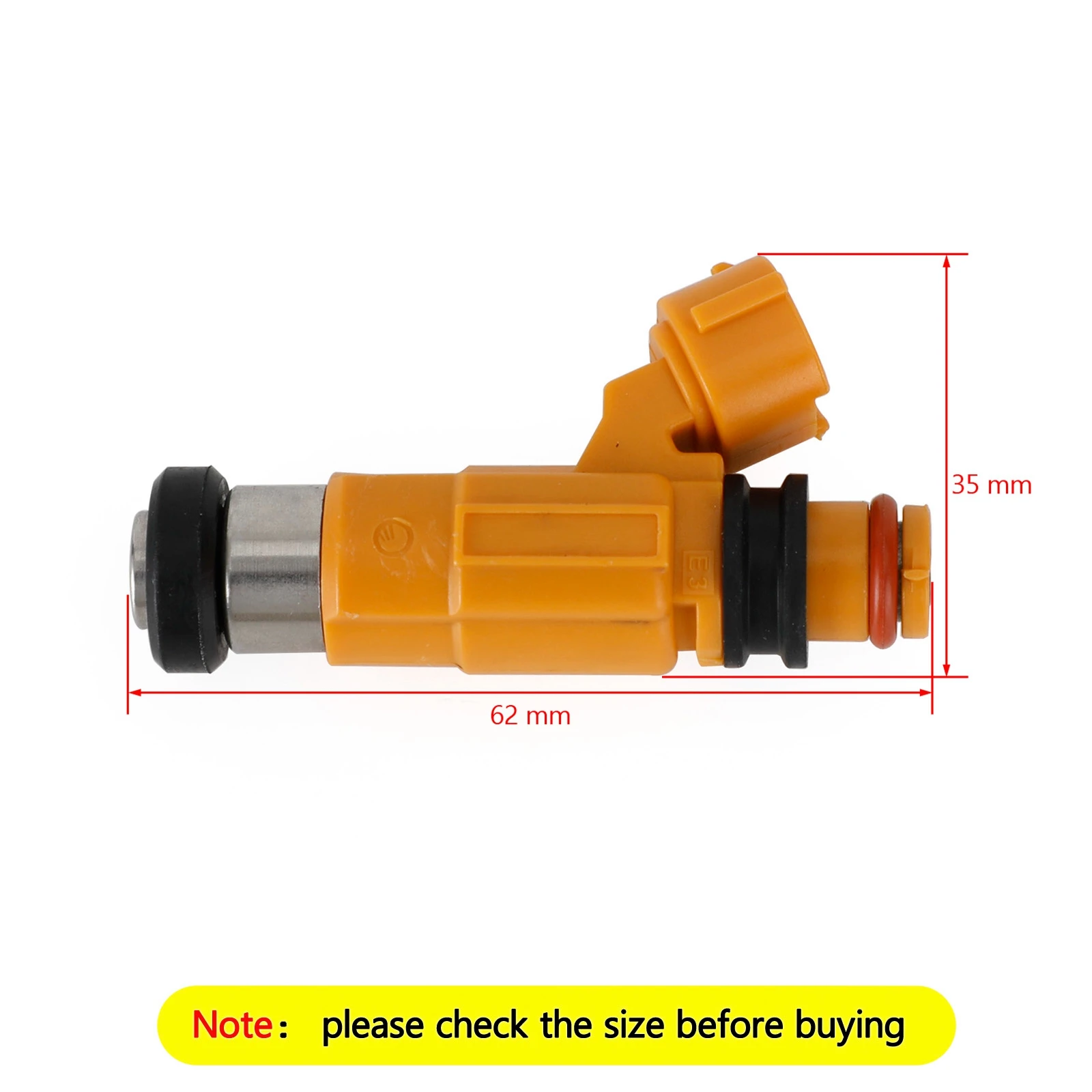 Areyourshop 49033-1057 Fuel injectors INP-786 for Kawasaki 2000-2008 Vulcan 1500 1600 PN Motor Accessories