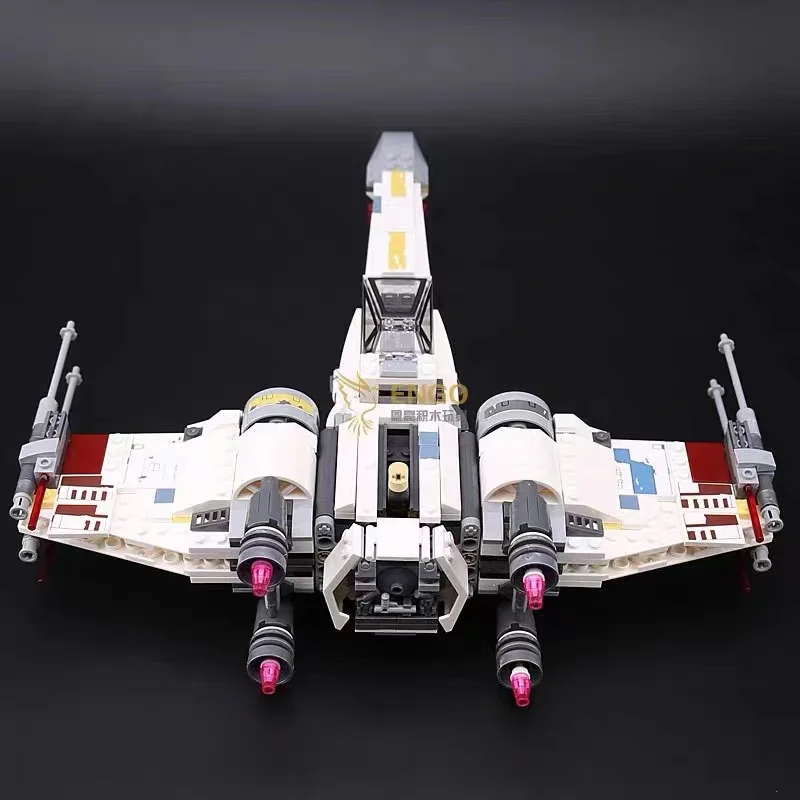 Star MOC X-Wing Fighter Compatible 75102 Building Blocks Wars Bricks Assembly Toys Children Birthday Present Christmas Gift