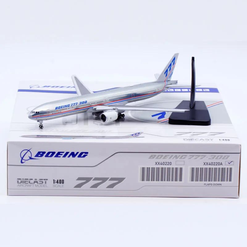 

XX40220A Коллекционный самолет из сплава в подарок JC Wings 1:400 Boeing B777-300 «Цвет дома», литая под давлением модель самолета N5014K с откидной крышкой