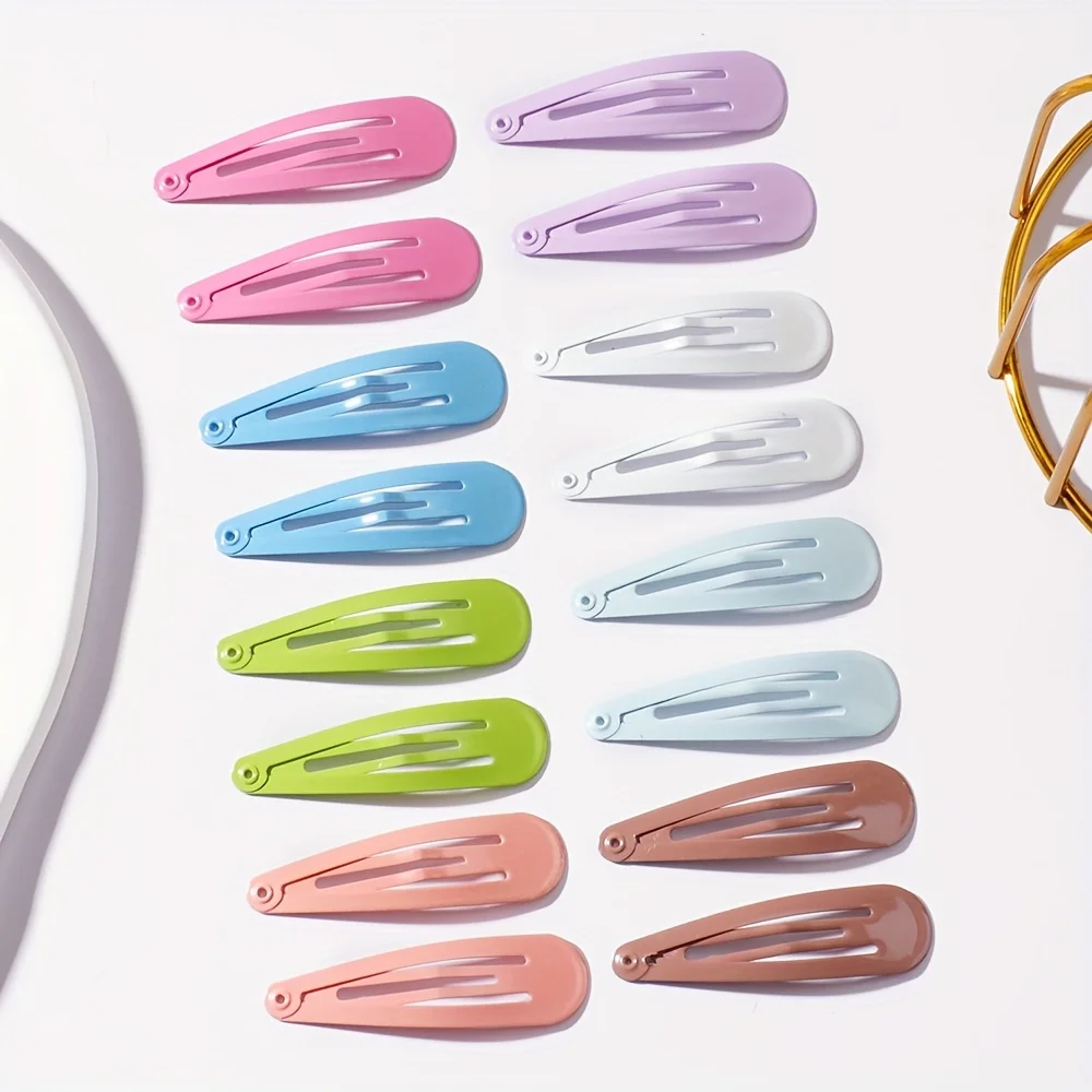 10/20/30 Pieces of the Maillard Color Range, Cute Princess Hairstyle, Fashionable BB Side Clips Set – Holiday Edition.