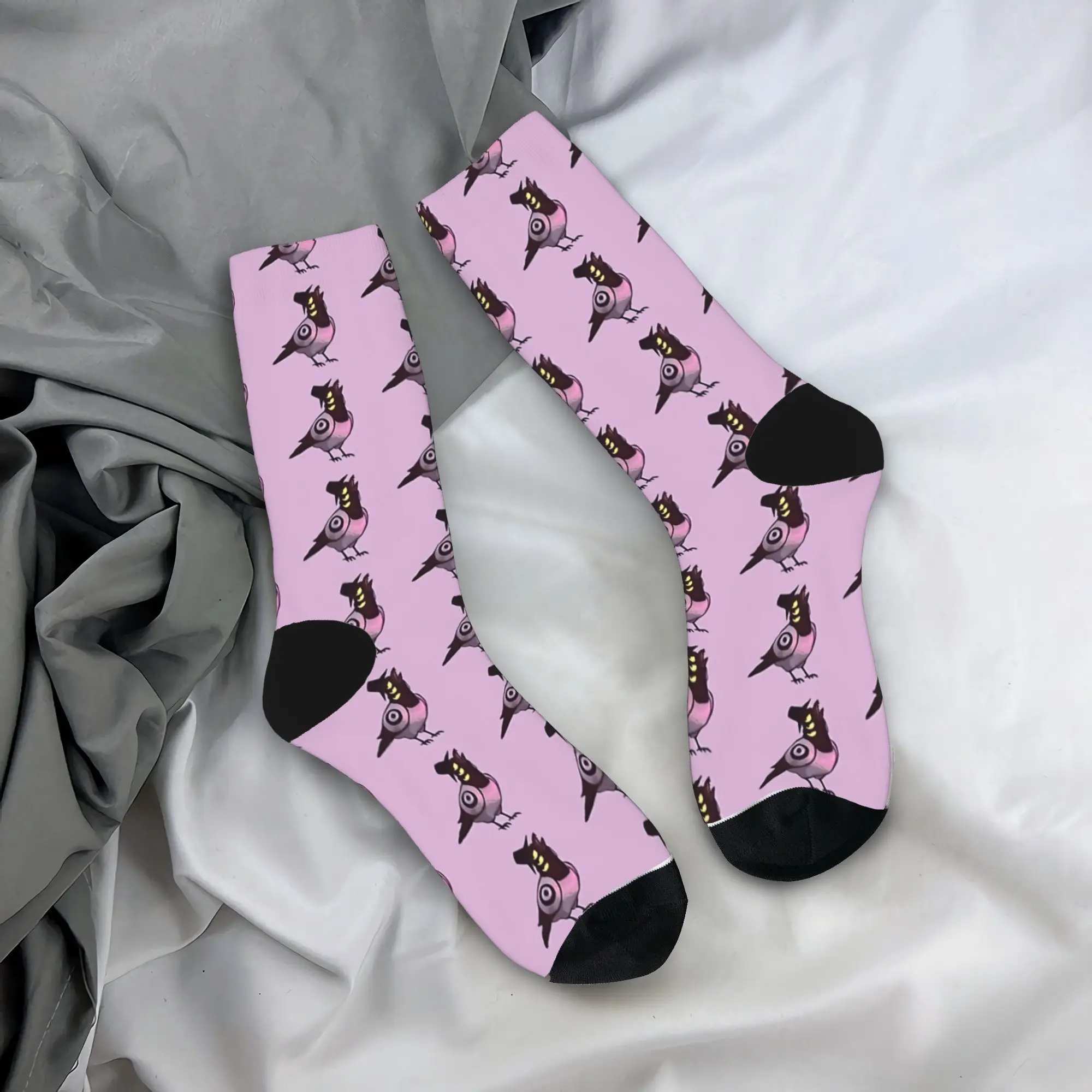 

KPop Demon Hunters The Bird Socks Anti Skid Stockings Men Comfortable Outdoor Sports Socks Winter Fashion Graphic Socks