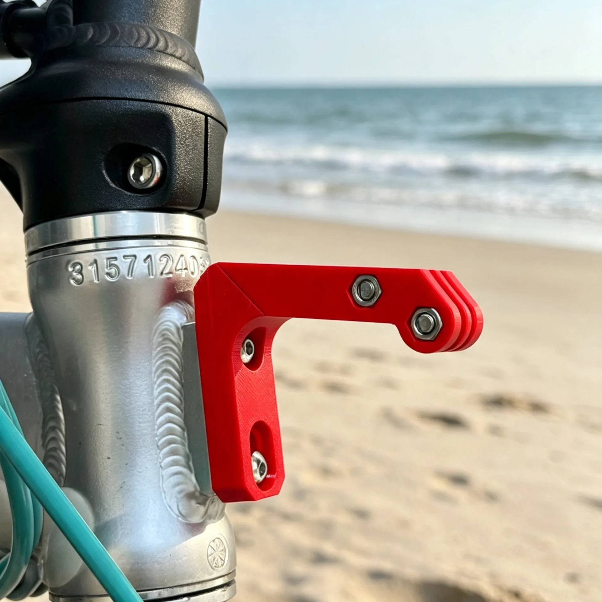 Faltbarer Fahrrad-Lichthalter, Gopro-Adapterhalterung für Brompton Pig Nose Frontlicht – Detail 8