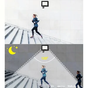 Đèn LED không thấm nước với đèn tường cảm biến chuyển động Pir ngoài trời IP66, 220V, 100W, 50W, 30W, 20W, 10W 8 Máy chiếu bán hàng chính LED 50W - №6