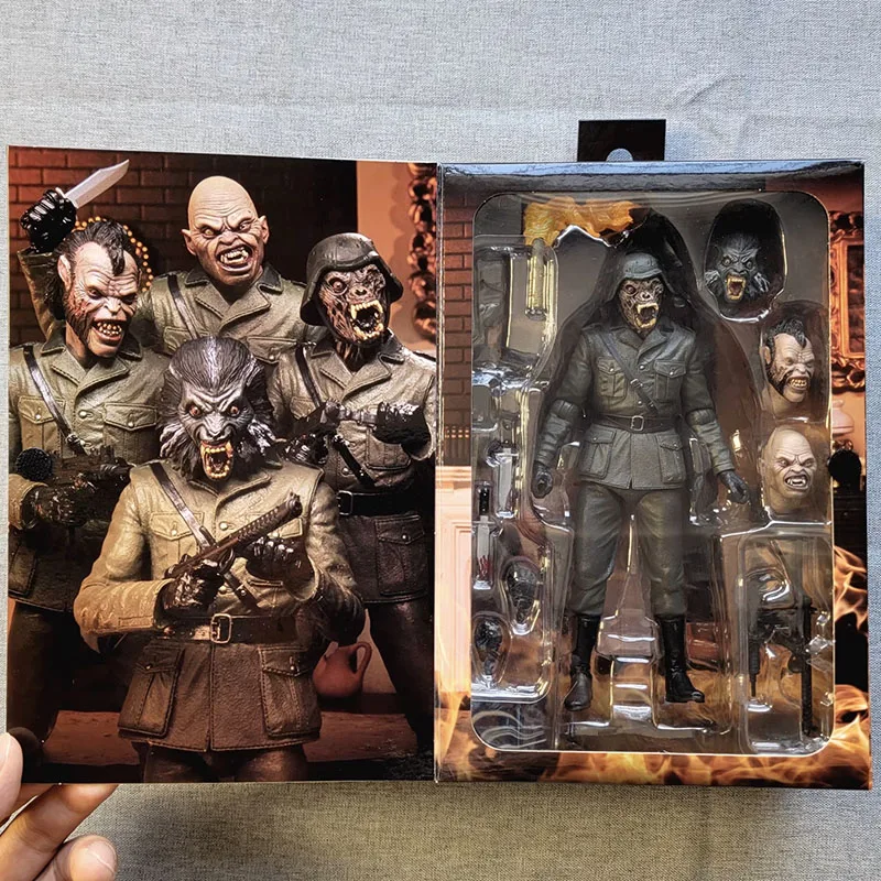 Un loup-garou américain à Londres modèle NECA 04950 cauchemar démons loup-garou soldat figurine d'action 7 pouces Figuras ornement Original