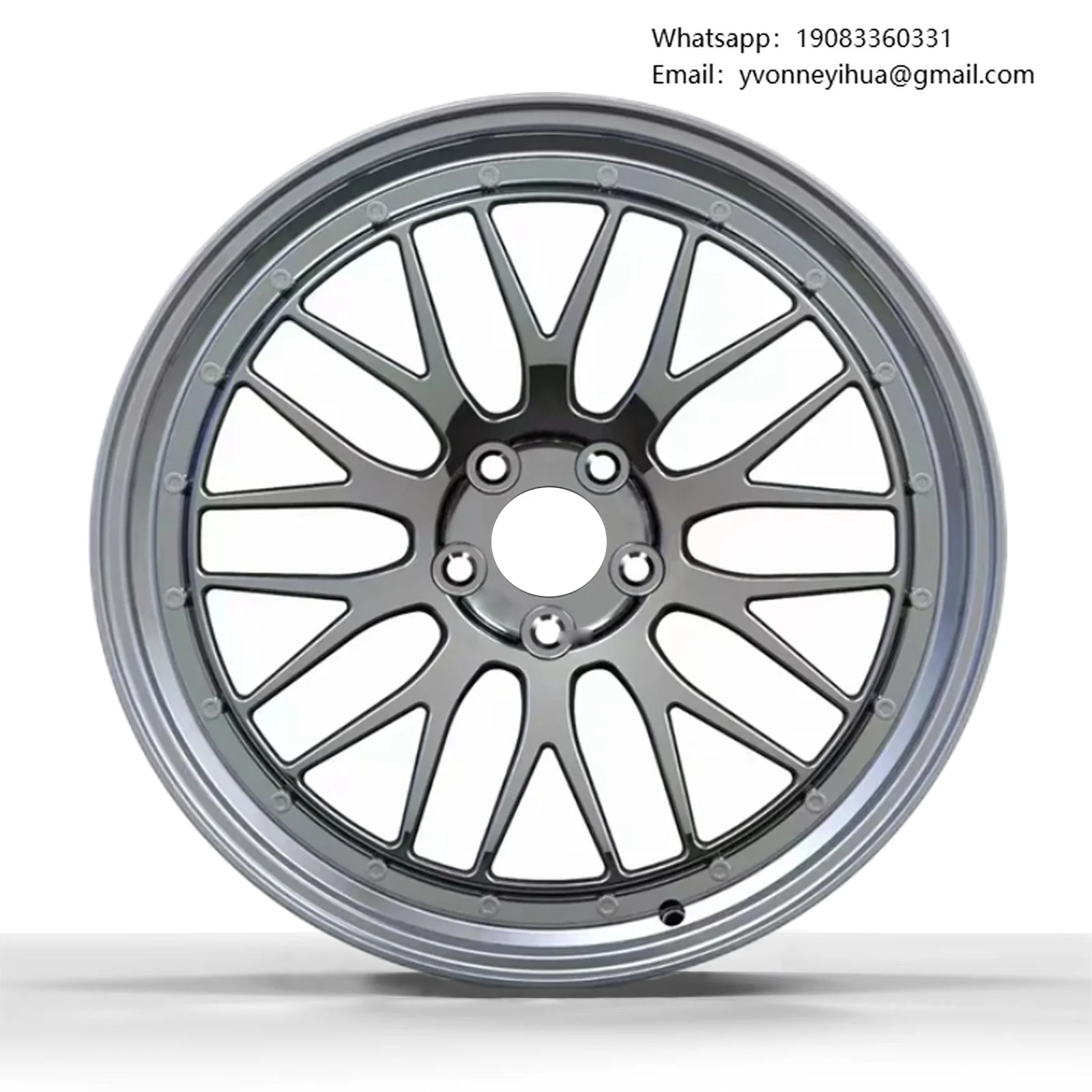 

X-RIMS 15 16 17 18 19inch Et35 38 40 Flow Forming Rims 4x100 5x112 5x114.3 Alloy Wheel Made In China