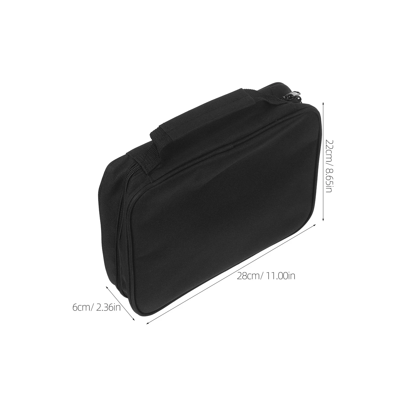 Обложка для Библии с ручкой, водонепроницаемый чехол для книги на молнии, защитная сумка для Библии, карманы, органайзер для переноски для церковных исследований, путешествий