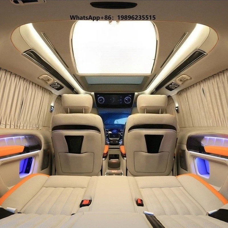 Luxurious Adjustable Leather Auto Power Back Row 3-Person Seat Enhanced Comfort and Style Modified Car Seats