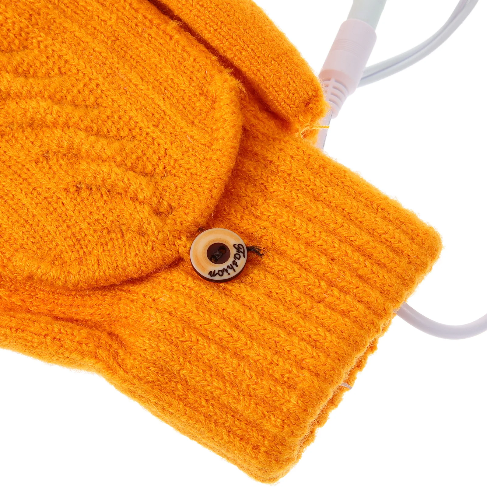 

1Pair USB Heated Gloves Winter Thermal Mitts Windproof Electric Warm Gloves for Cycling Skiing Hiking Outdoor Activities