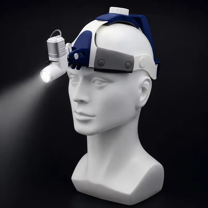 LED Headlight with Integrated Headlamp Power Bank Design for Dogs Cats Veterinary Clinic Use