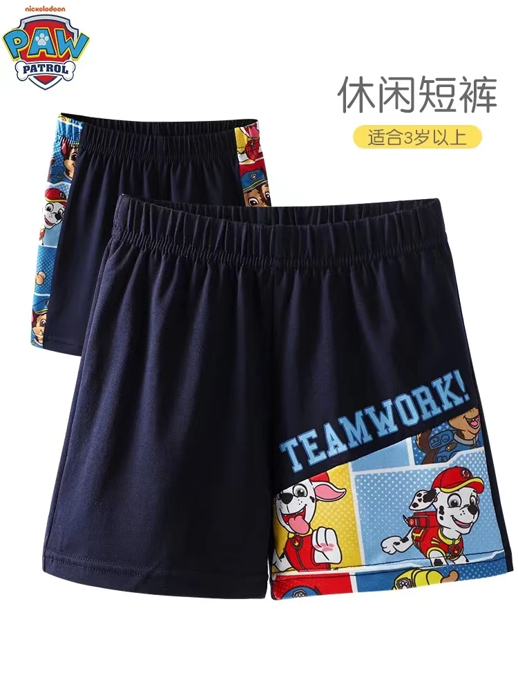 Original Paw Patrol Children\'s shorts boys summer cotton pants boys\' sports pants summer casual clothing