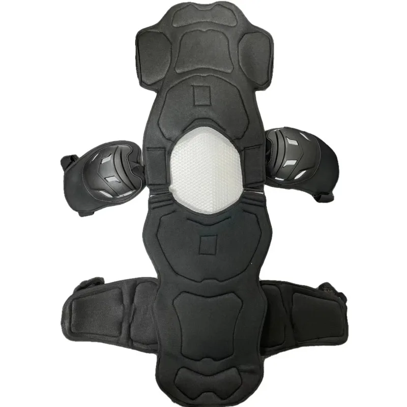 دراجة نارية درع سترة الصدر الخلفي حماية الطرق الوعرة ركوب الدراجات التزلج تنفس الضلع الحرس معدات الدراجات النارية #4