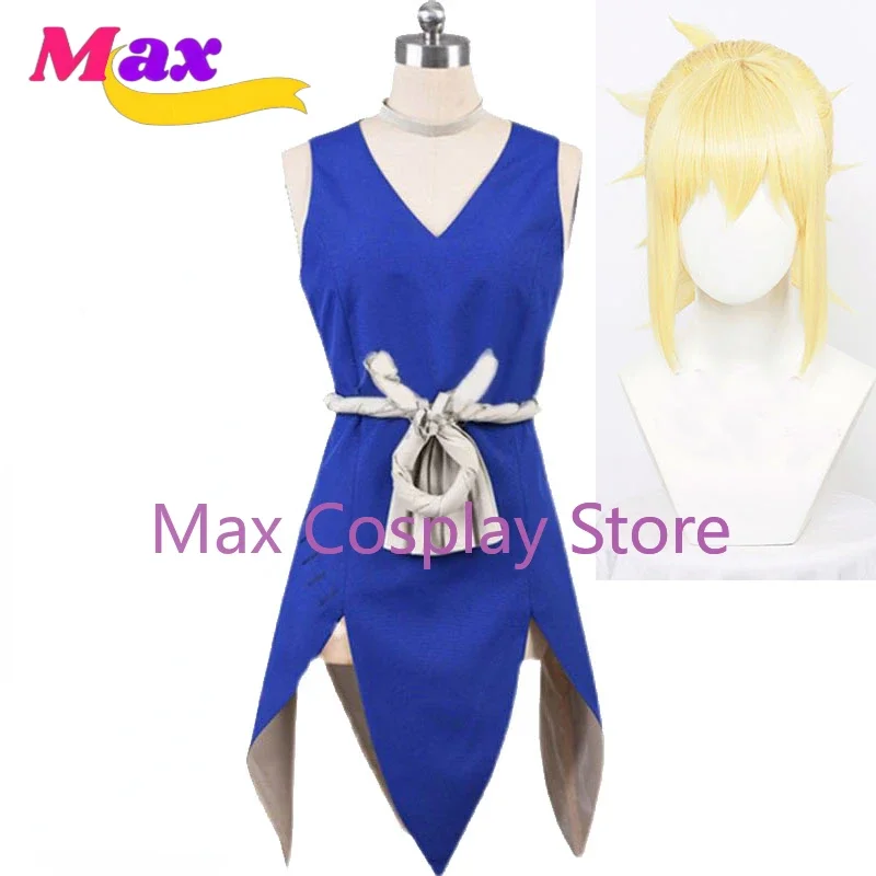 

wby2 Cos Anime Kohaku Cosplay Dresses Amber Wig Accessories Halloween Carnival Stage Costumes