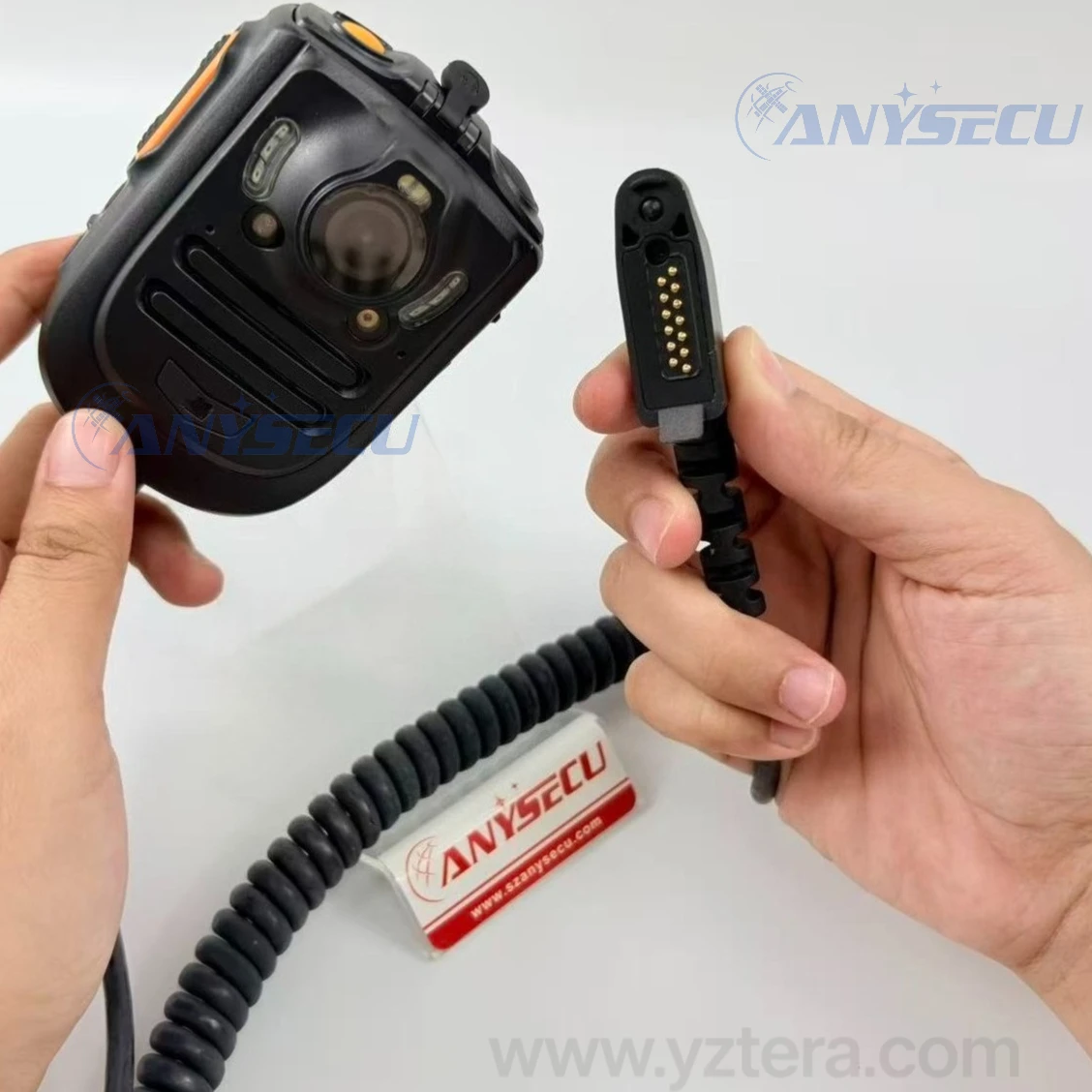 Inrico B04 Walkie Talkie Body Camera 5MP IR Night Vision PTT Speaker Mic 2000mAh Mini Portable for Two Way Radio Security Patrol - view 4