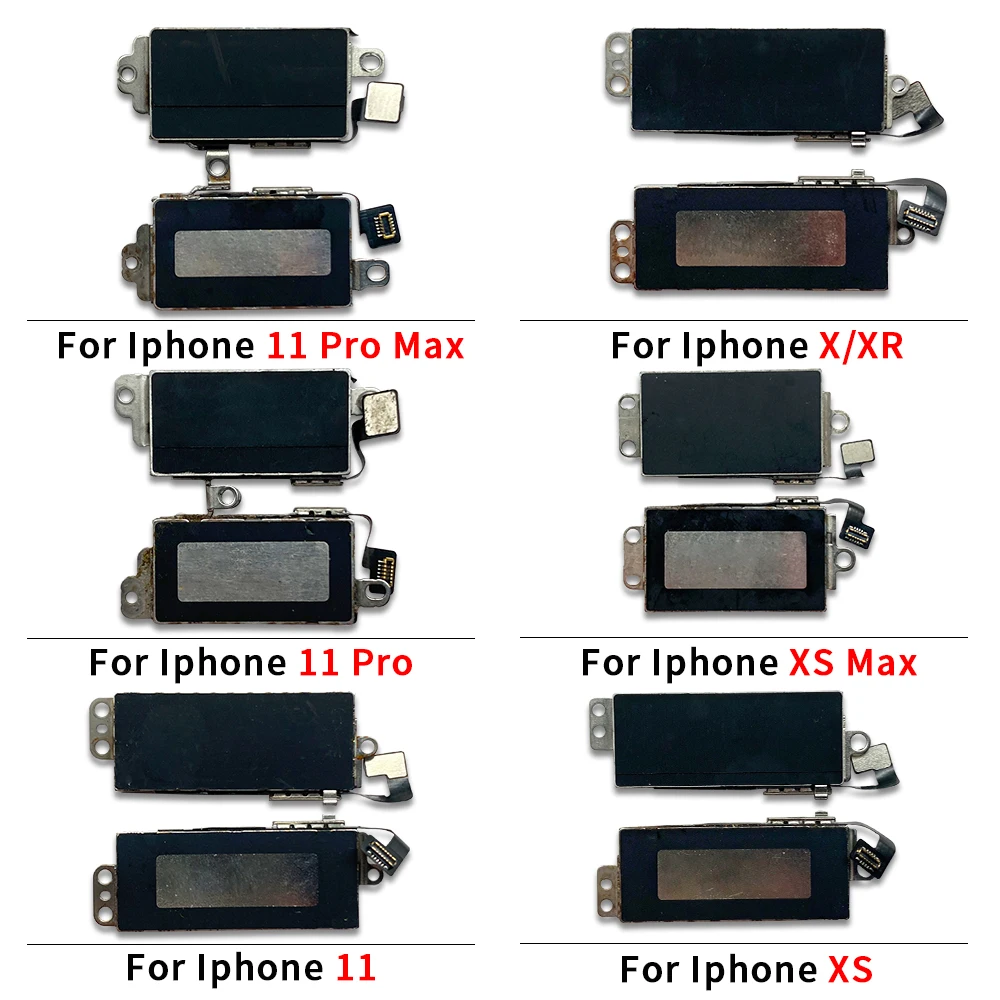 NEW For iPhone X XS Max XR 11 Pro Max 12 mini Vibrator Vibration Flex Cable Motor Replacement Mobile Phone Parts